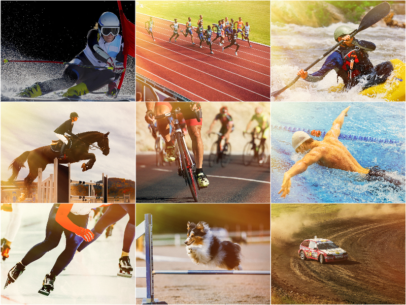 專業(yè)比賽計(jì)時(shí)設(shè)備展示